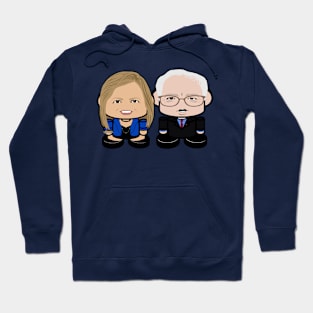 Mr. & Mrs. Berniebot POLITICO'BOT Toy Robots Hoodie